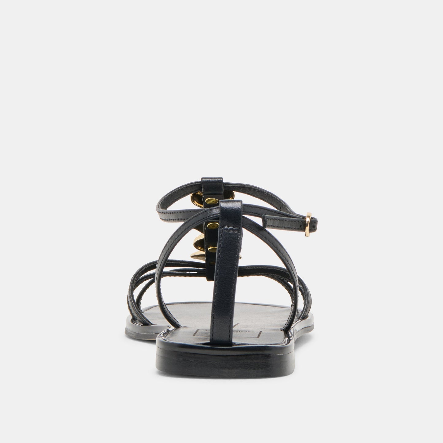 Faun Black Leather Sandals - Dolce Vita