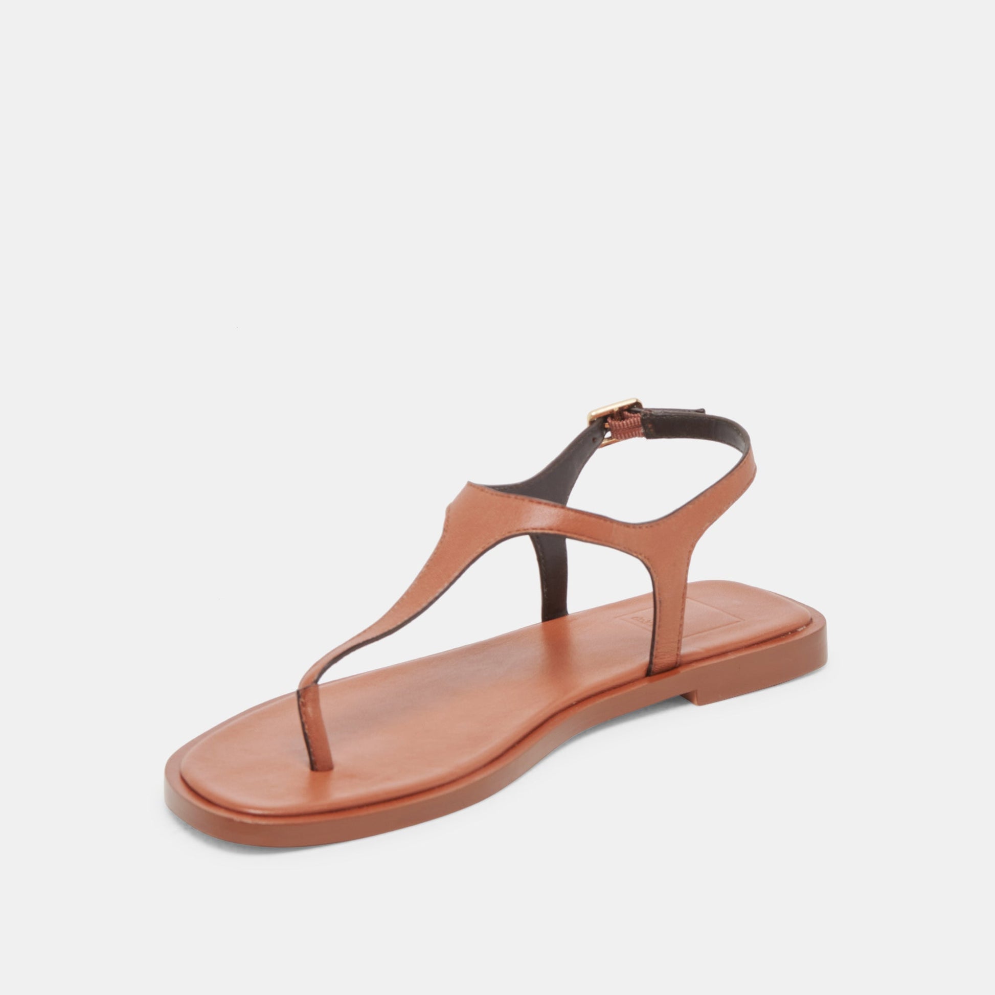 Raye Tan Leather Sandals - Dolce Vita