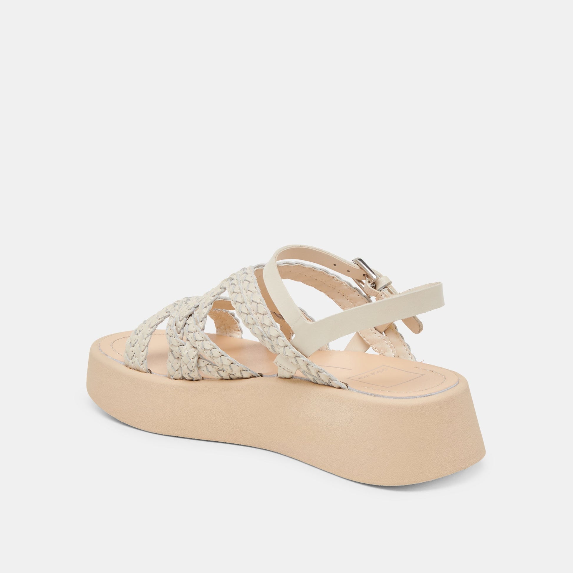 GATSBY SANDALS CREME LEATHER - Dolce Vita