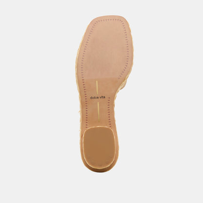 Dixi Camel Suede Sandals - Dolce Vita