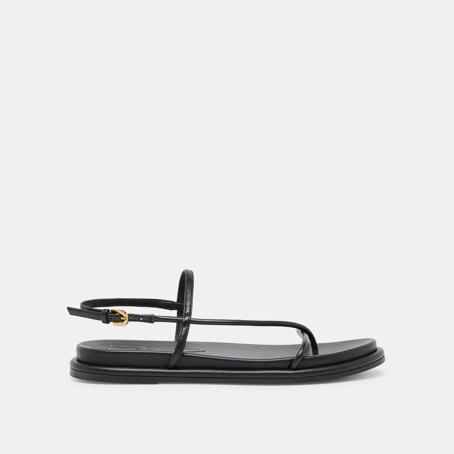Dom Black Leather Sandals - Dolce Vita