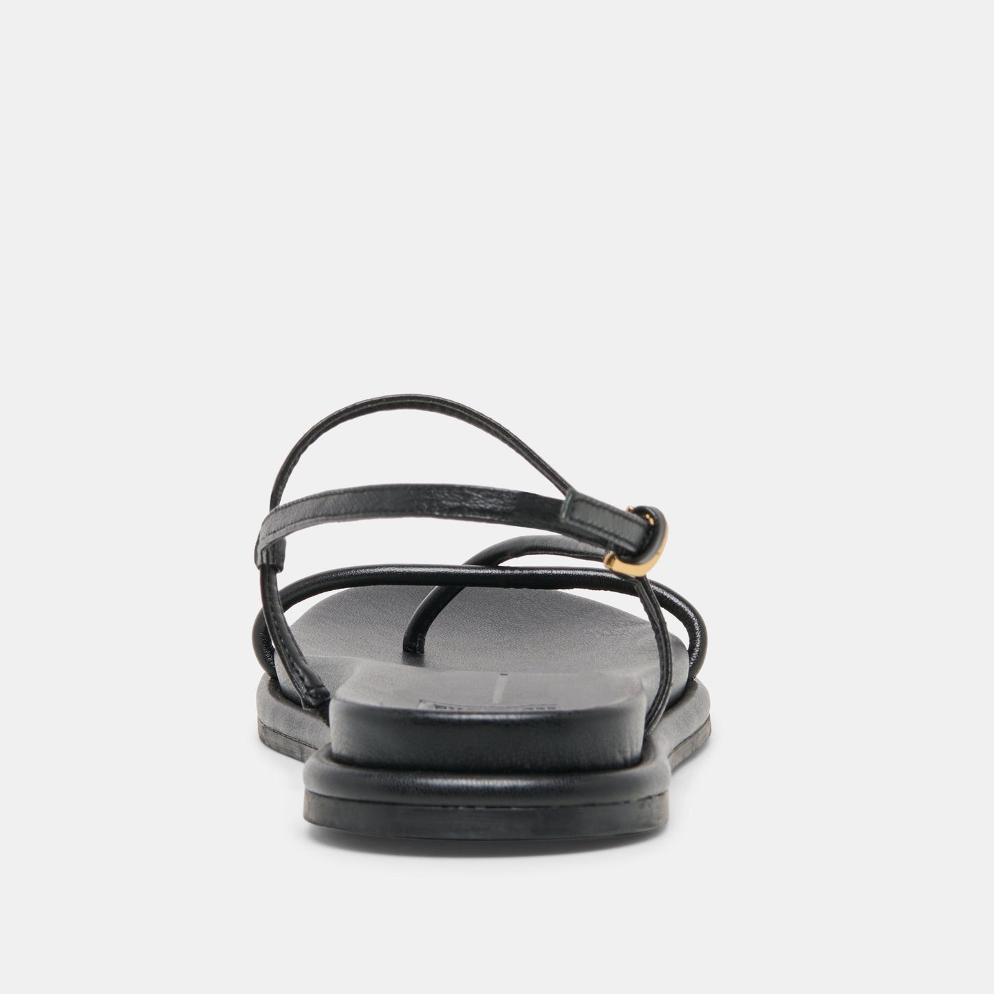 Dom Black Leather Sandals - Dolce Vita