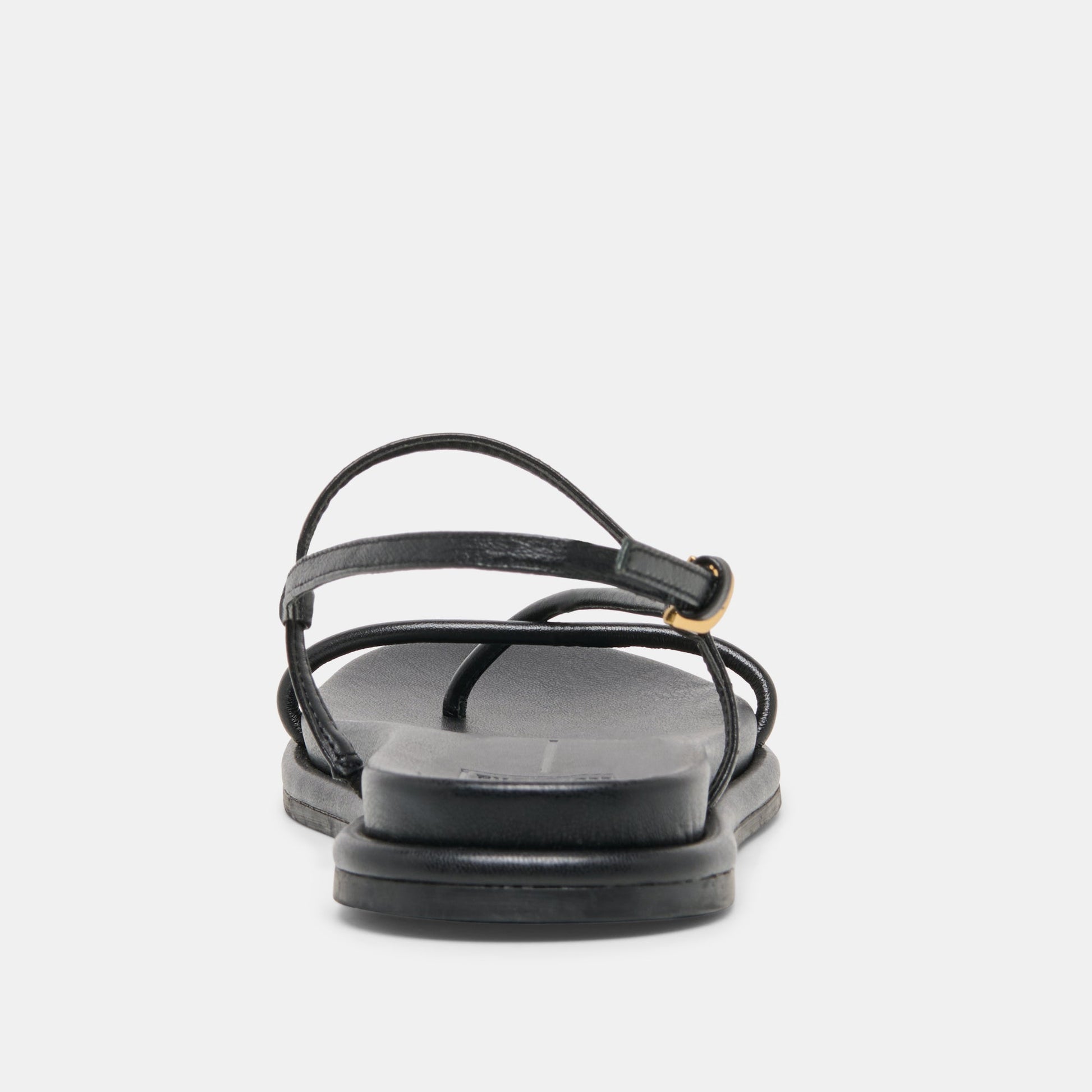 Dom Black Leather Sandals - Dolce Vita