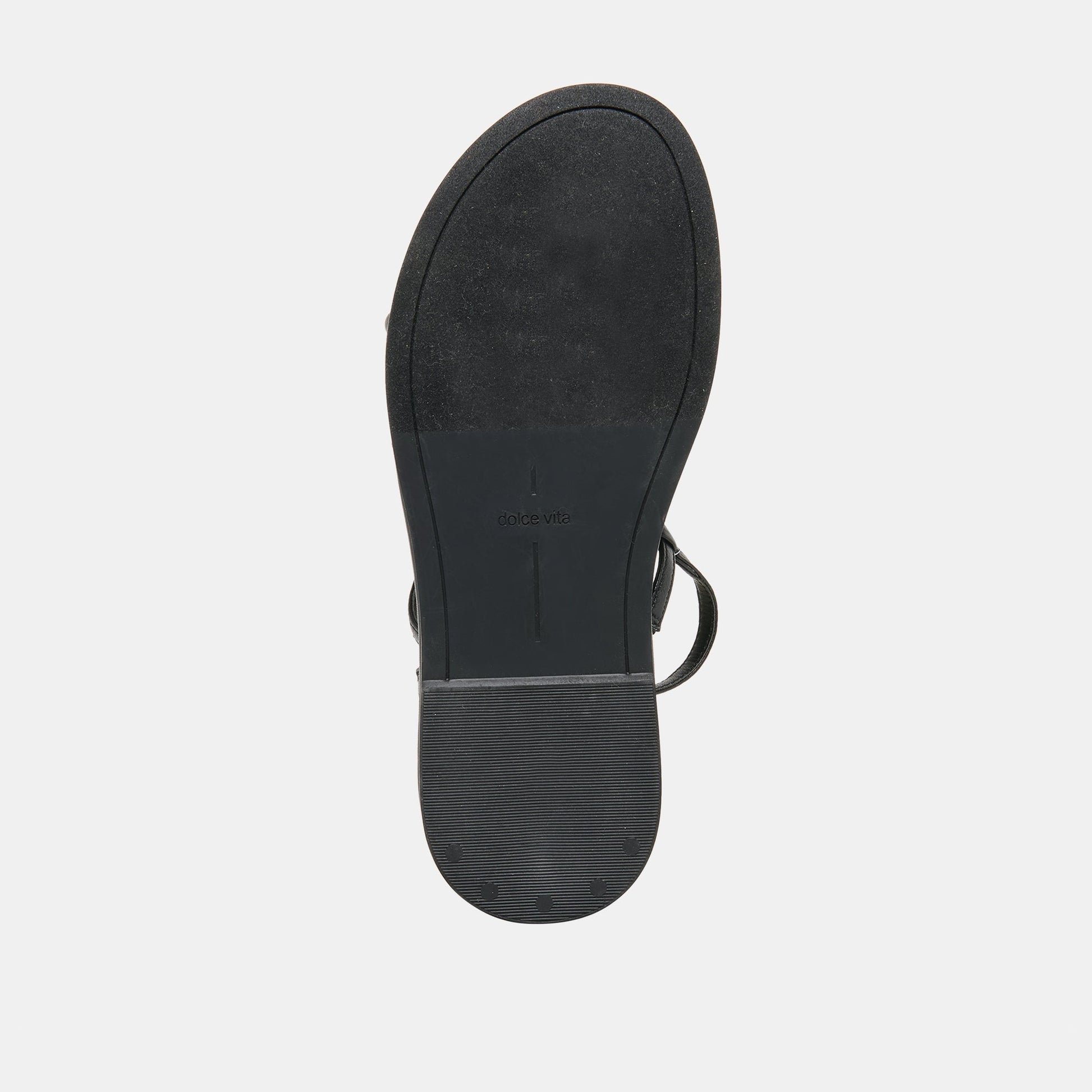 Dom Black Leather Sandals - Dolce Vita