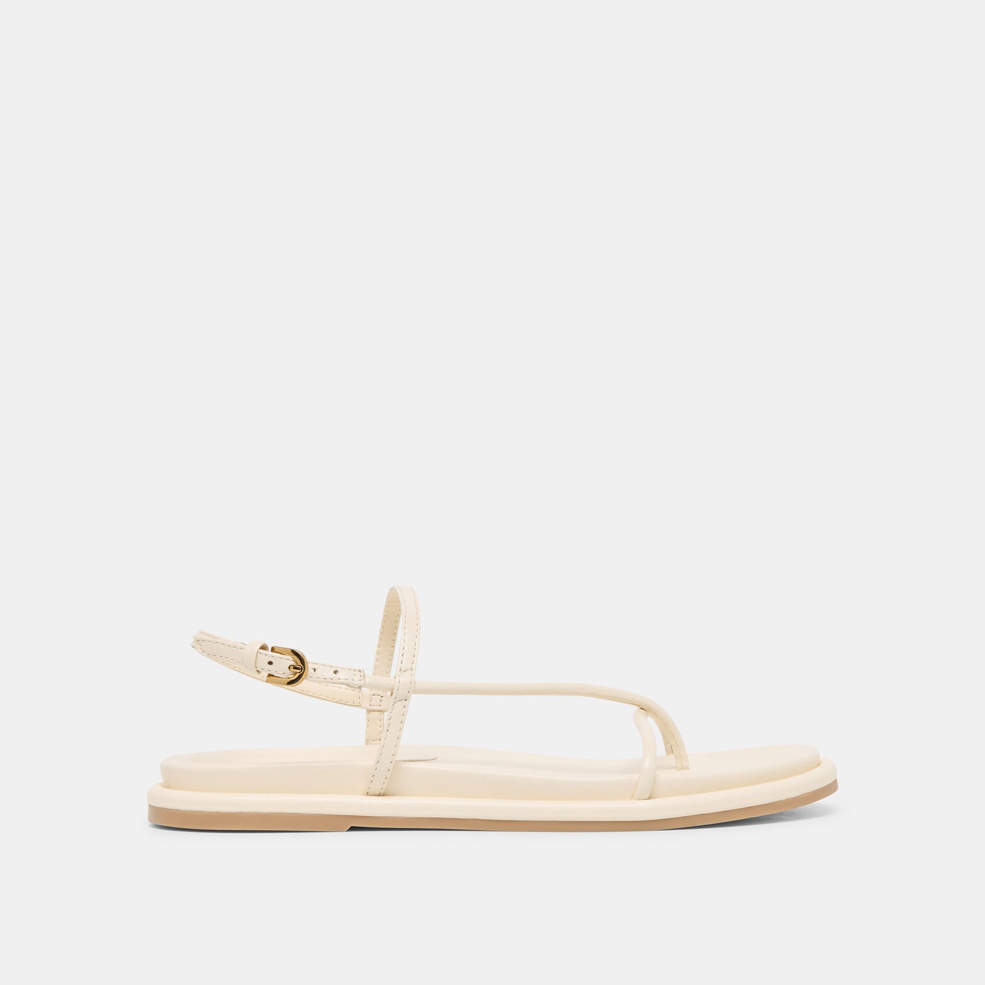 Dom Off White Leather Sandals - Dolce Vita