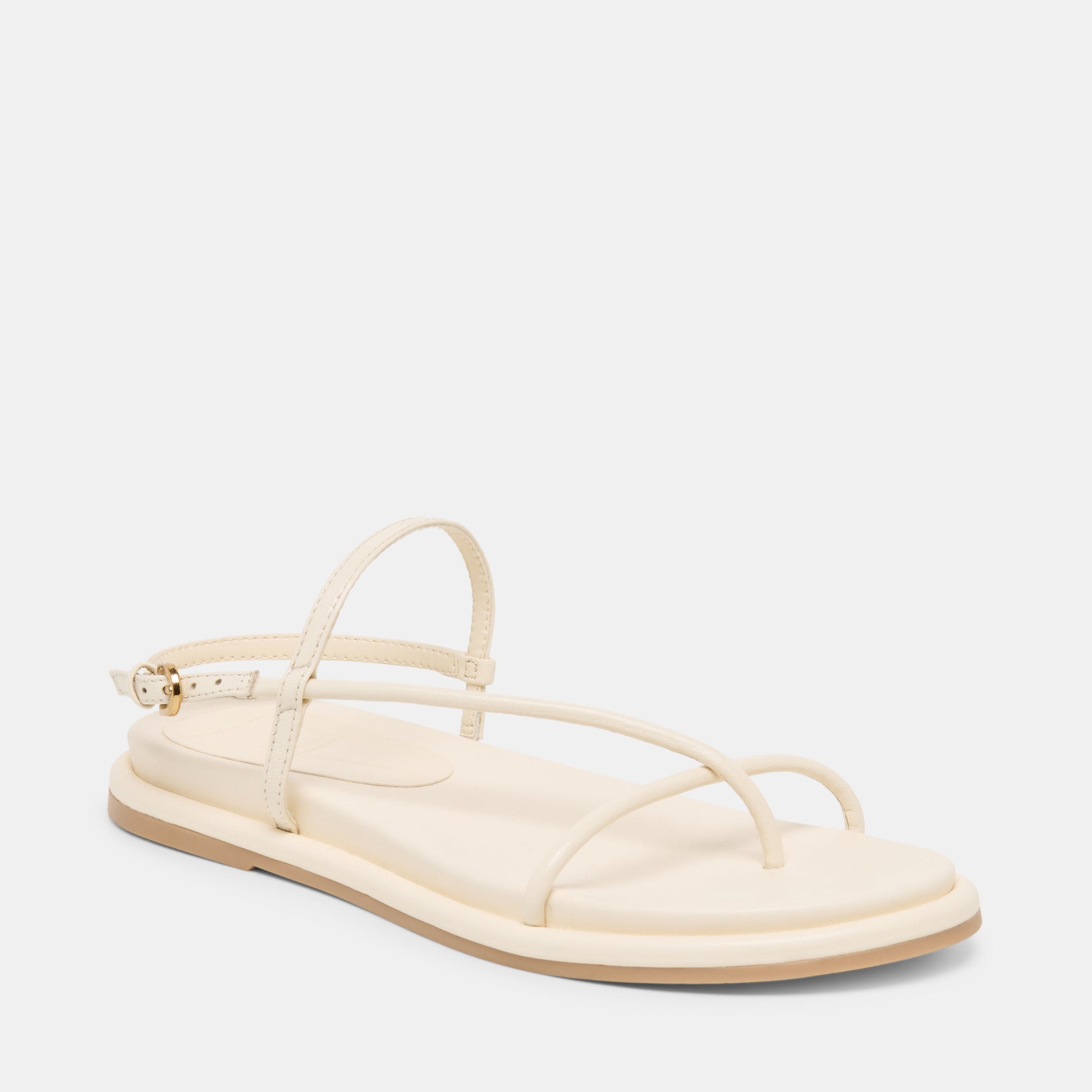 Dom Off White Leather Sandals - Dolce Vita