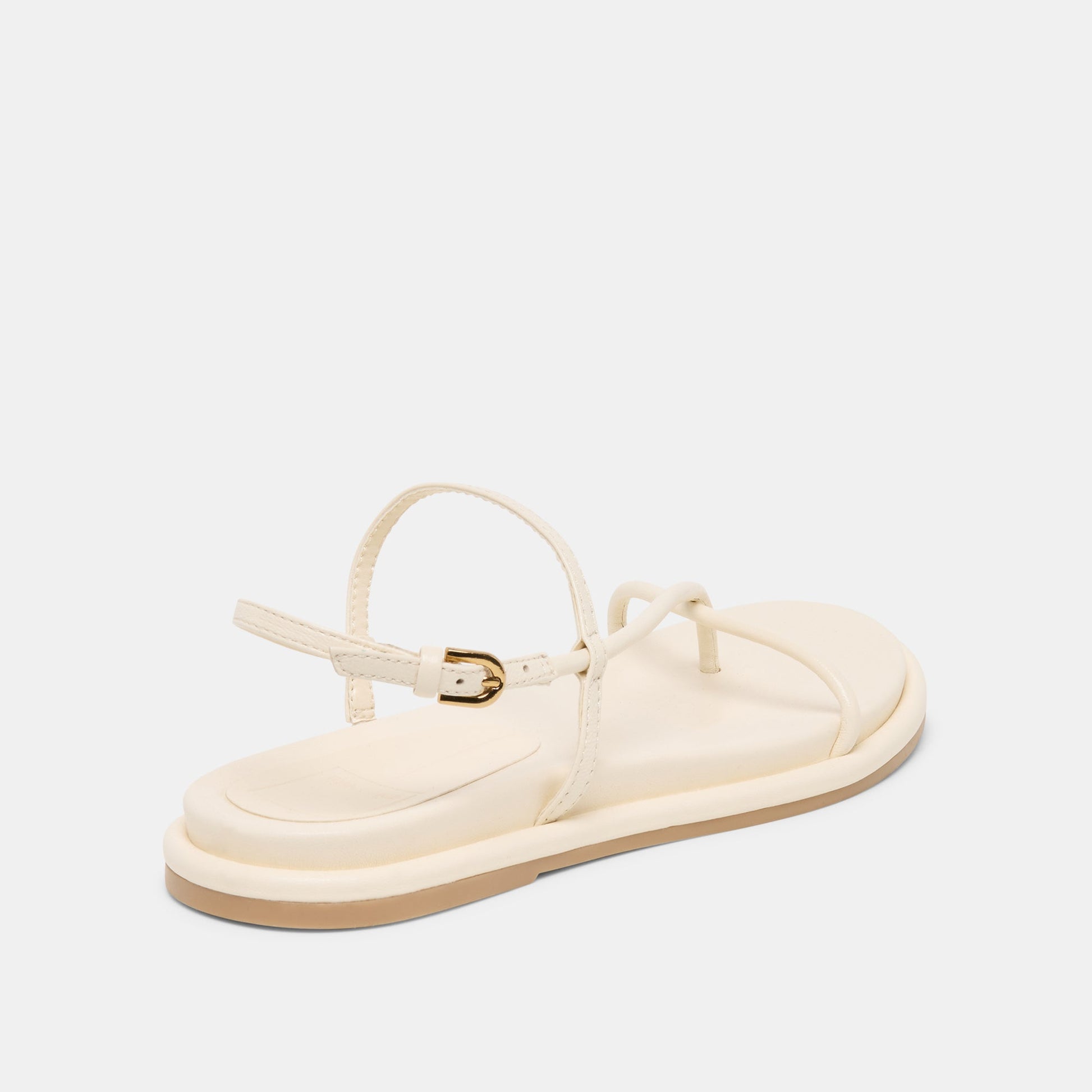 Dom Off White Leather Sandals - Dolce Vita