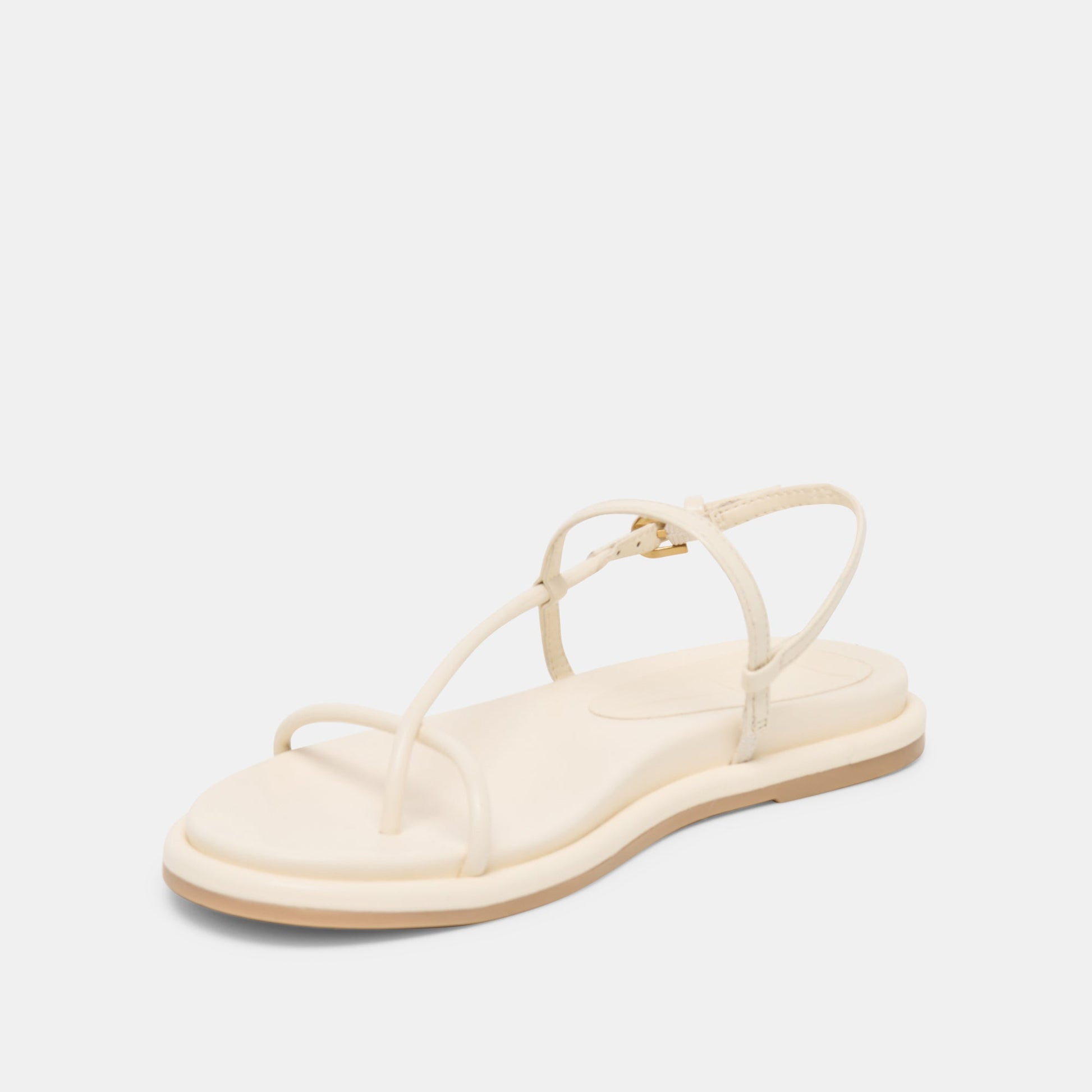 Dom Off White Leather Sandals - Dolce Vita