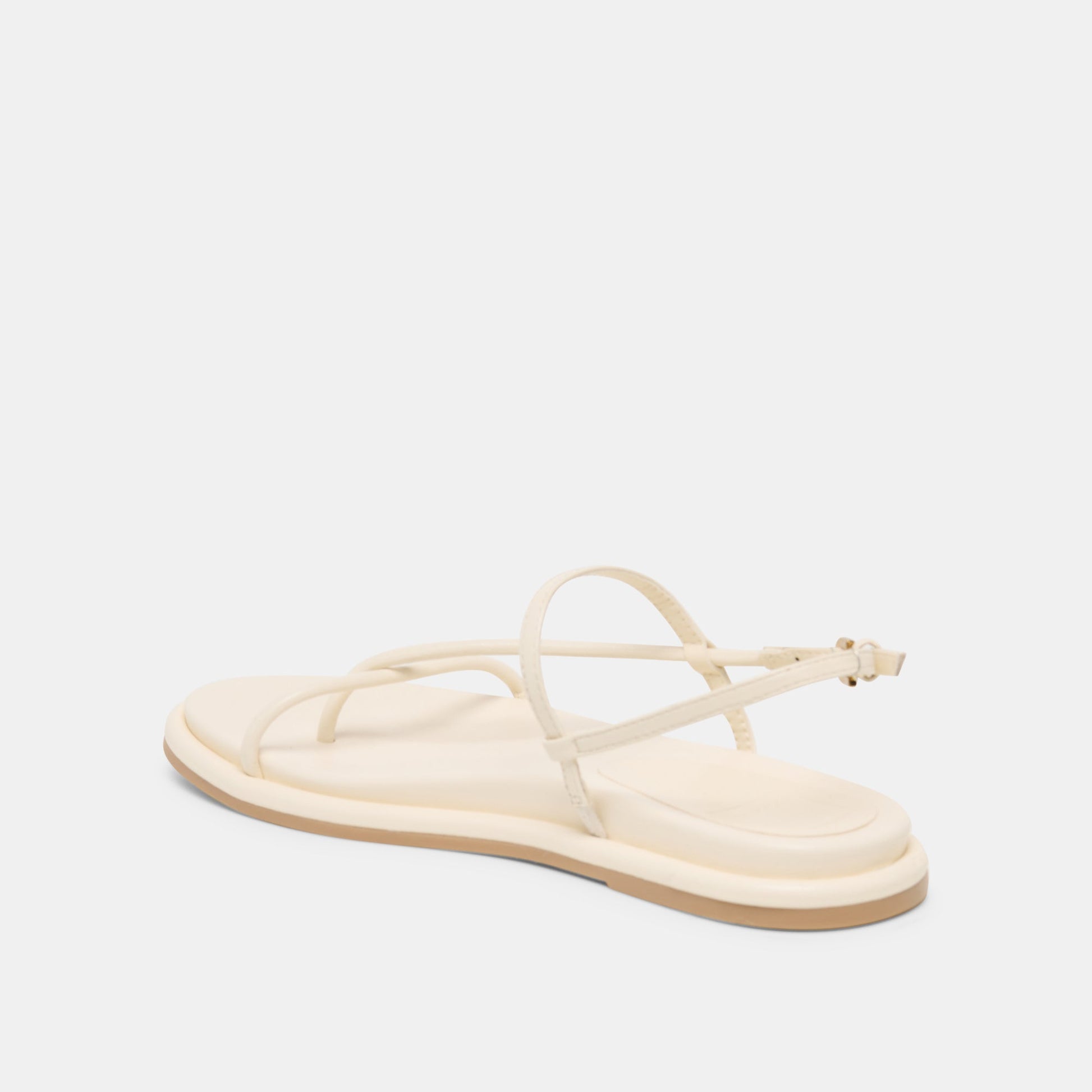 Dom Off White Leather Sandals - Dolce Vita