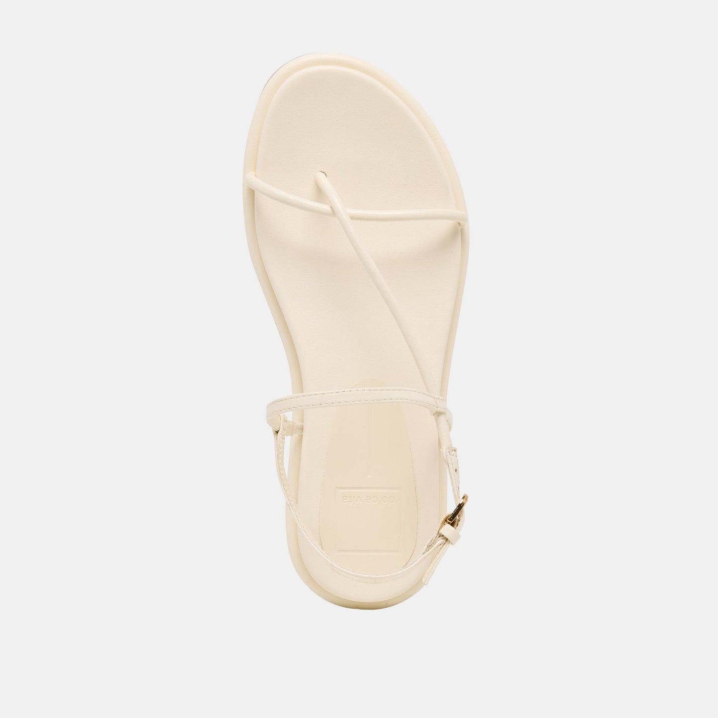 Dom Off White Leather Sandals - Dolce Vita