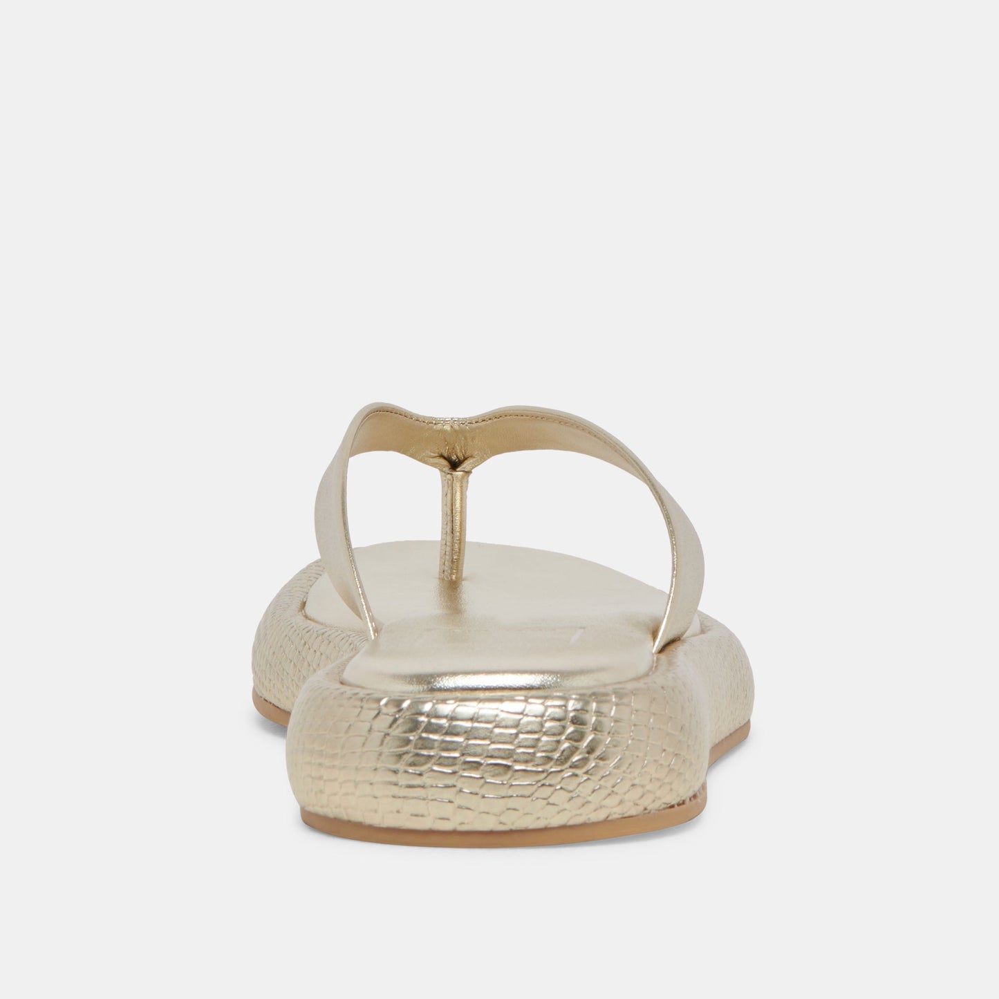 ADIN SANDALS PLATINUM DISTRESSED LEATHER - Dolce Vita