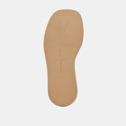 ADIN SANDALS PLATINUM DISTRESSED LEATHER - Dolce Vita