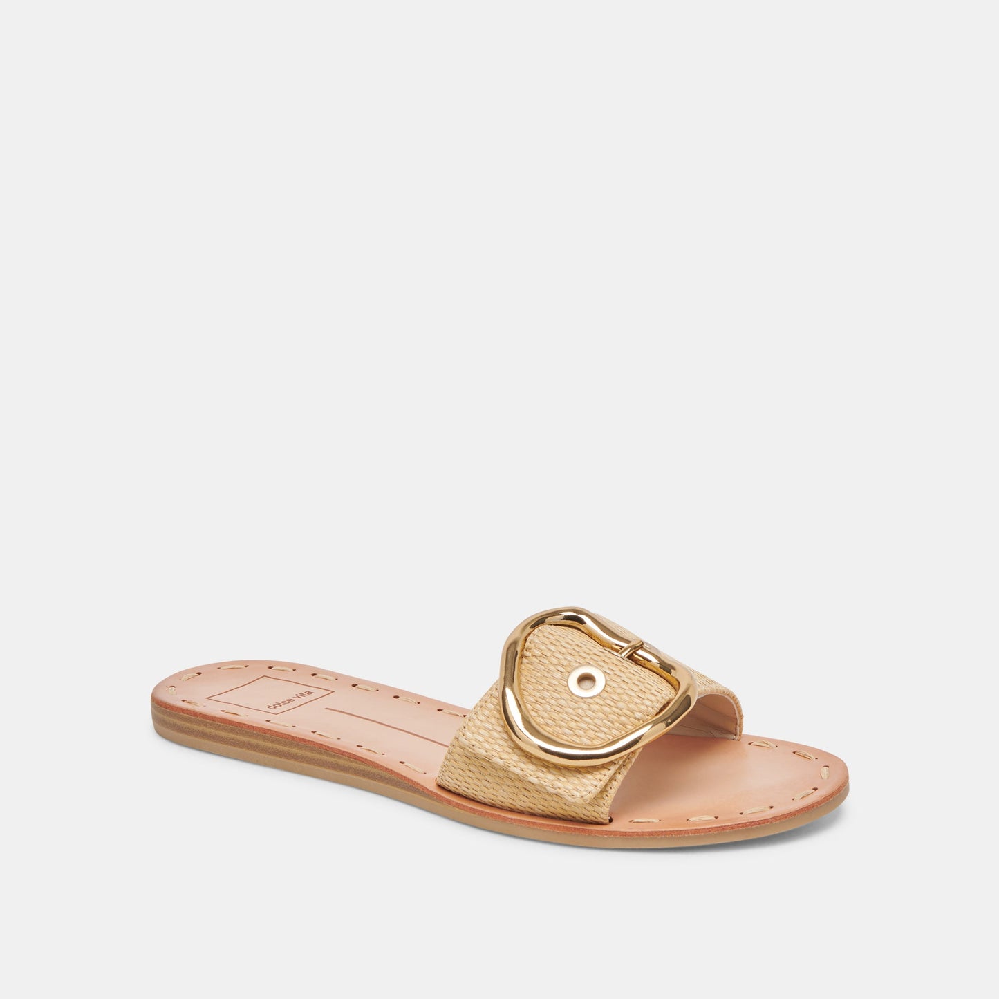DANNA SANDALS NATURAL RAFFIA - Dolce Vita