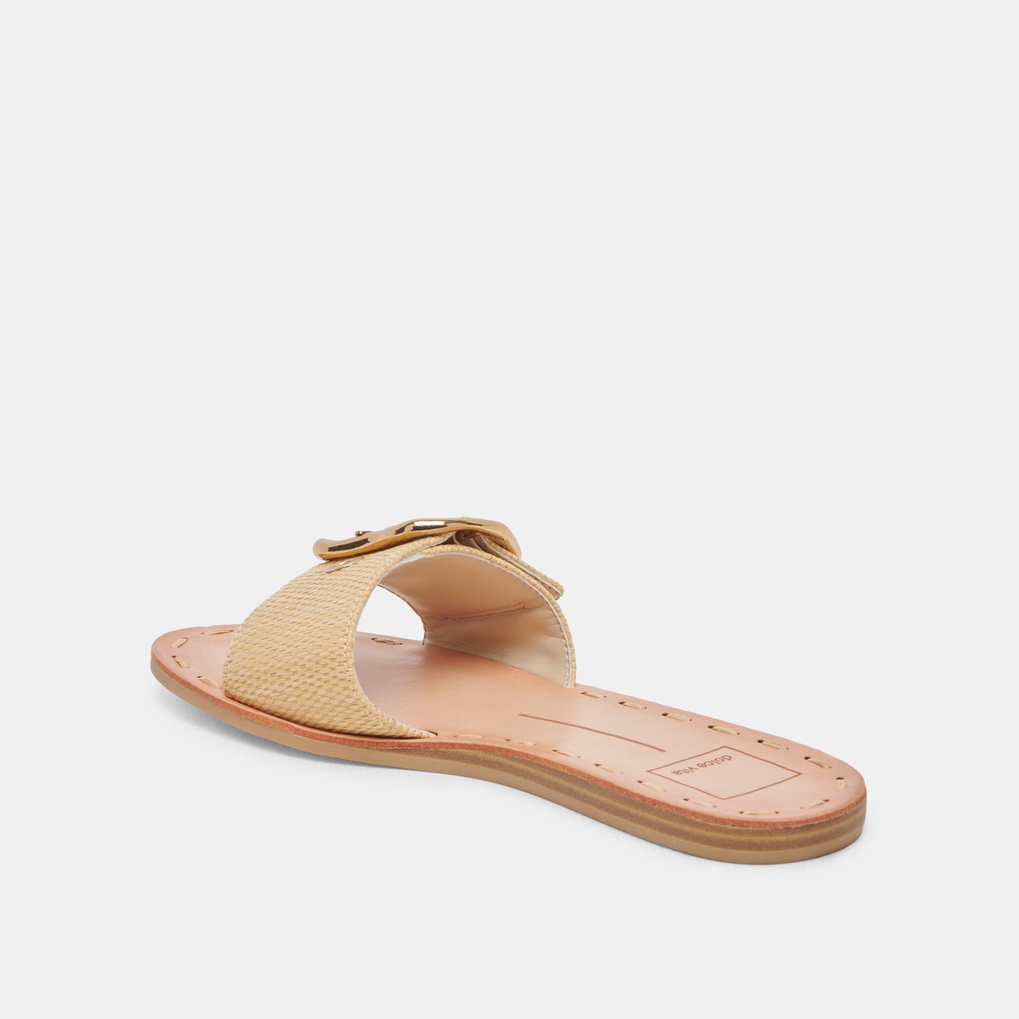 DANNA SANDALS NATURAL RAFFIA - Dolce Vita