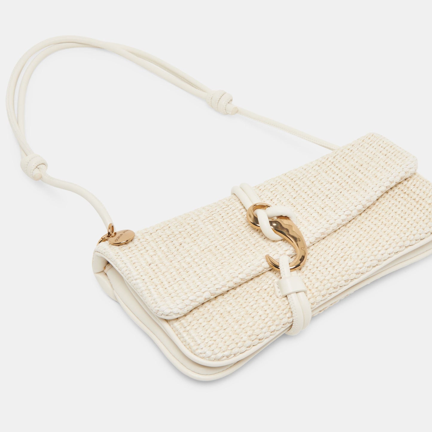 Alice Natural Raffia Shoulder Bag - Dolce Vita