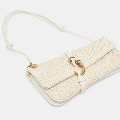 Alice Natural Raffia Shoulder Bag - Dolce Vita
