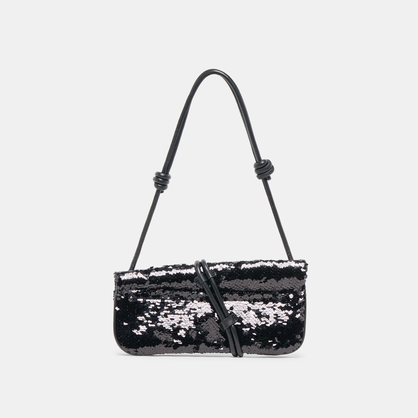 Alice Black Sequin Shoulder Bag - Dolce Vita