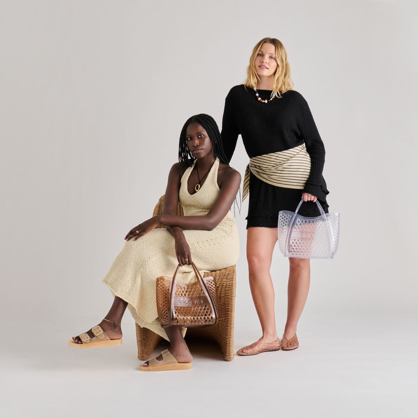 Toast Clear Stella Handbag - Dolce Vita