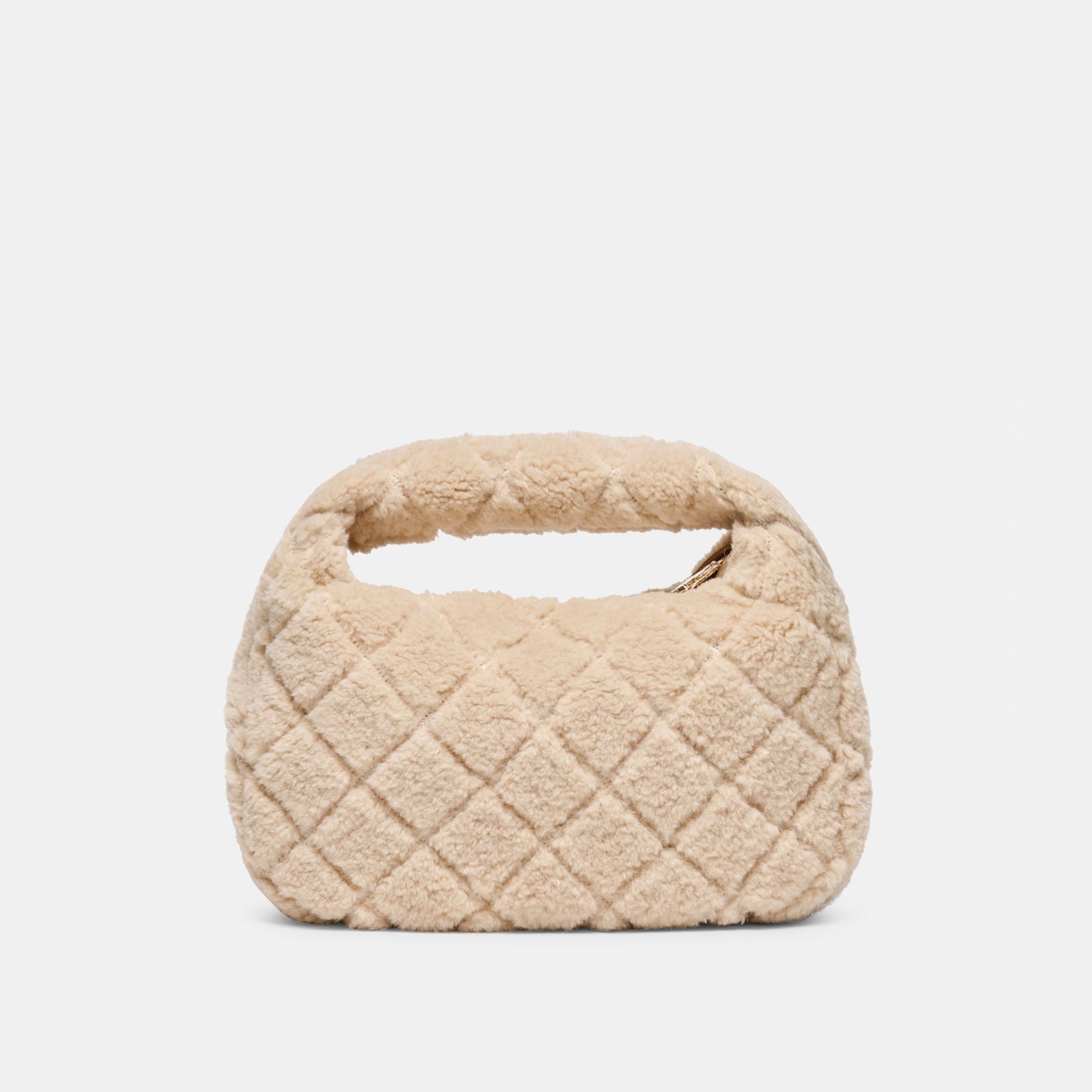 Frankie Natural Plush Handbag - Dolce Vita