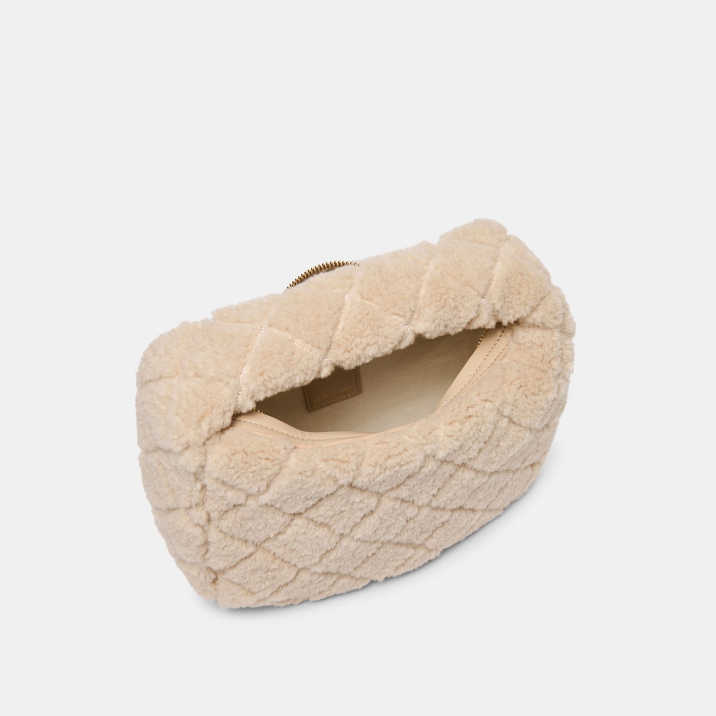 Frankie Natural Plush Handbag - Dolce Vita