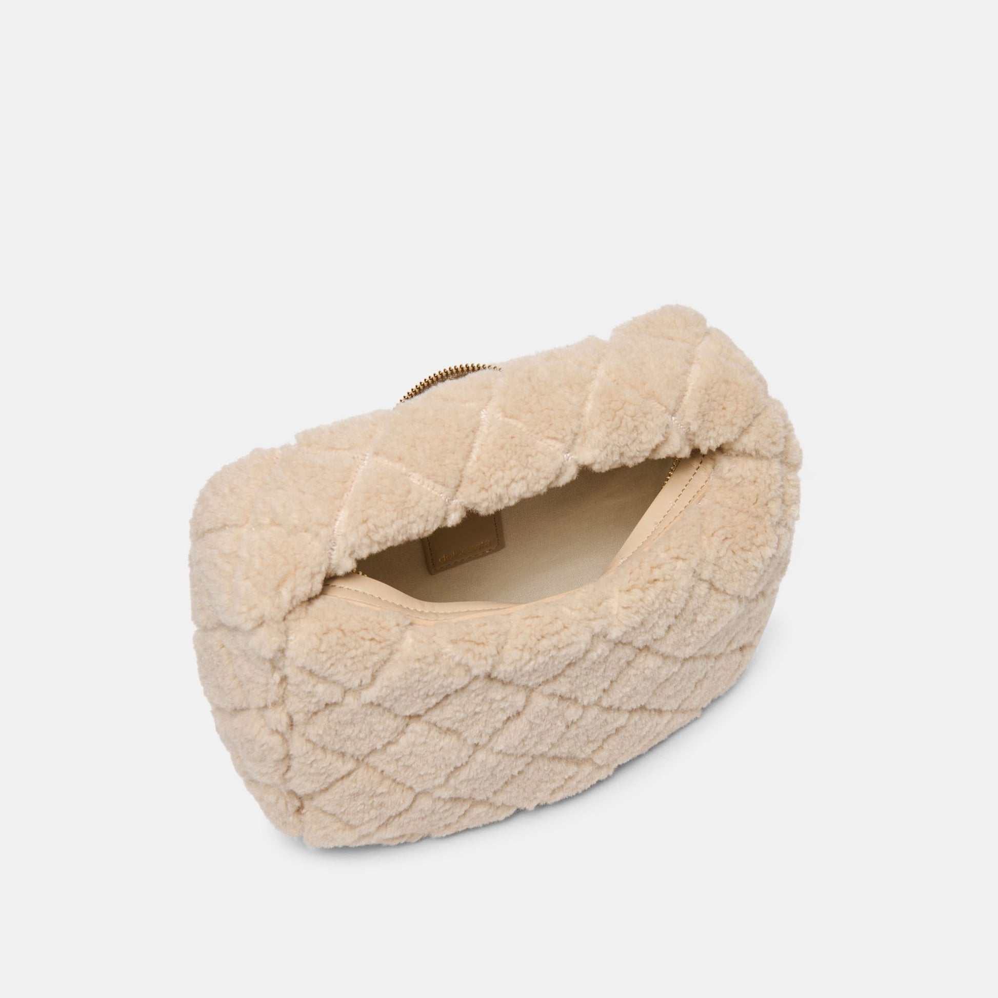 Frankie Natural Plush Handbag - Dolce Vita