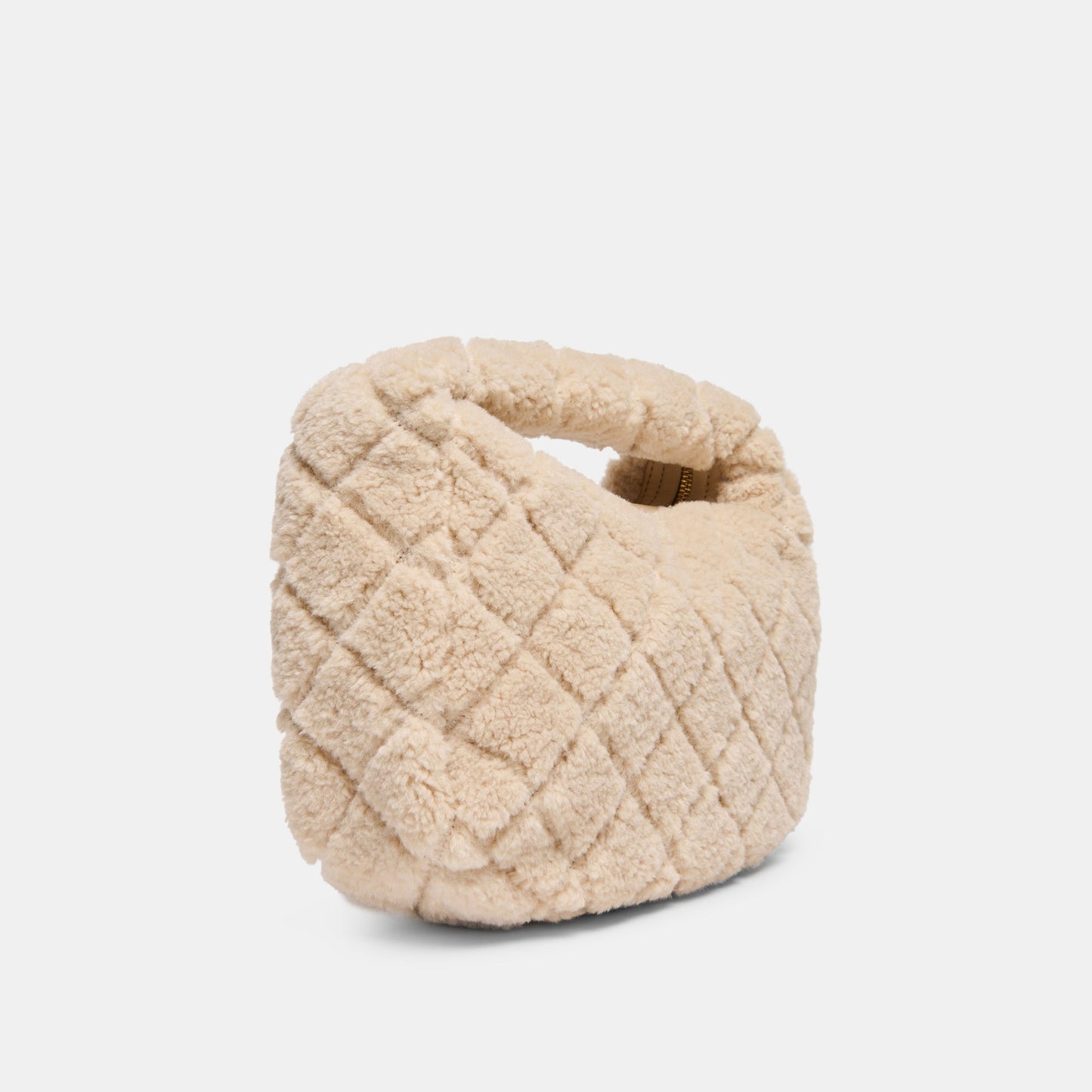 Frankie Natural Plush Handbag - Dolce Vita