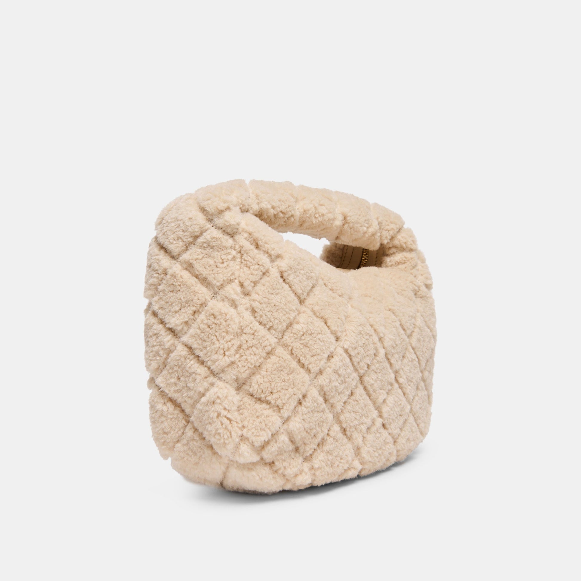 Frankie Natural Plush Handbag - Dolce Vita