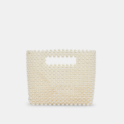 LINZY HANDBAG PEARL - Dolce Vita