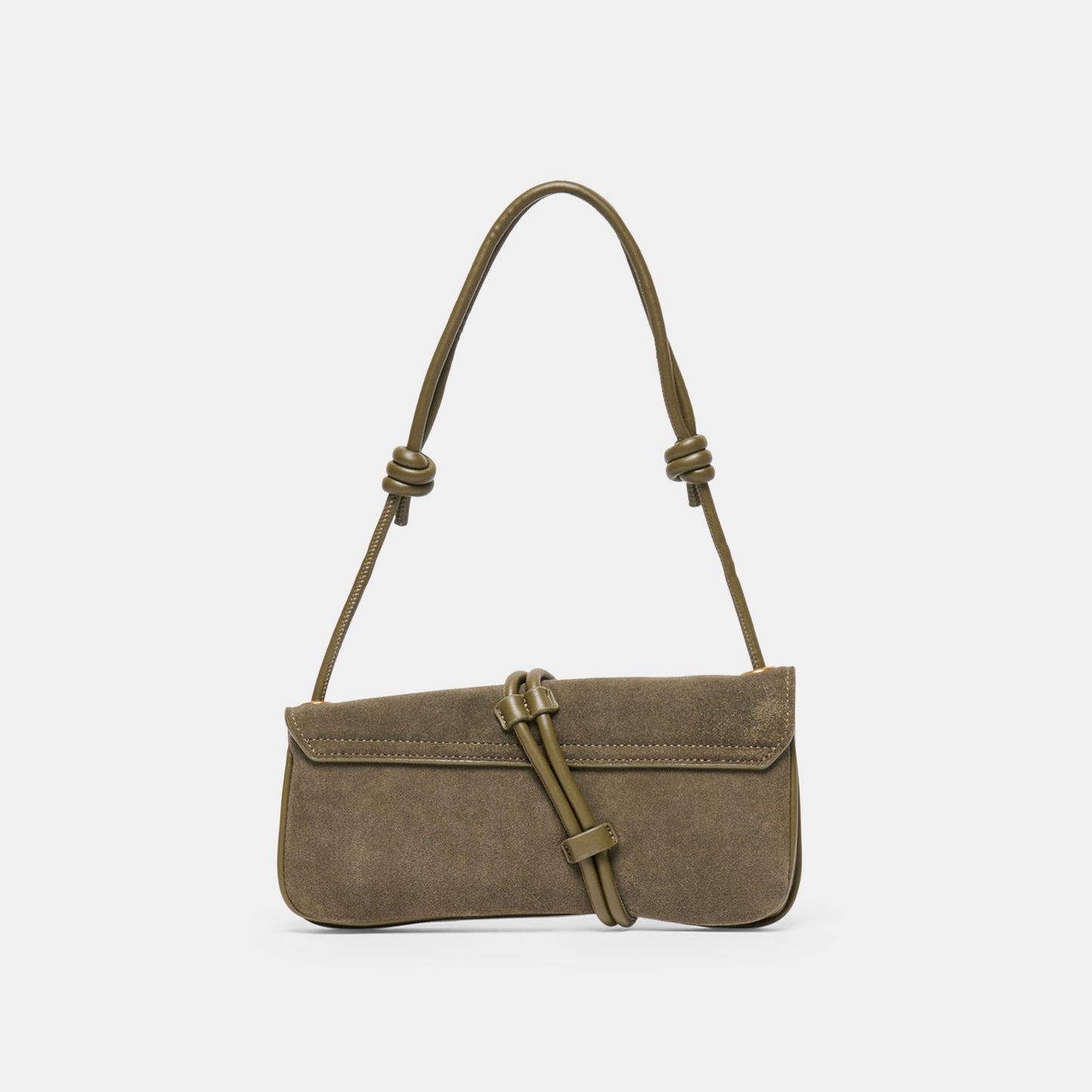 Alice Olive Suede Shoulder Bag - Dolce Vita