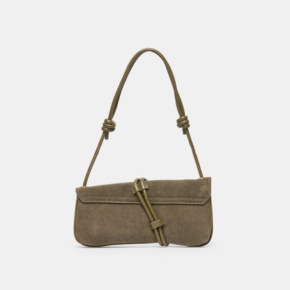 Alice Olive Suede Shoulder Bag - Dolce Vita