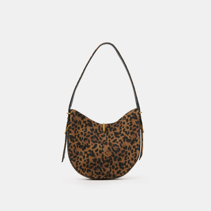 Bree Leopard Suede Shoulder Bag - Dolce Vita