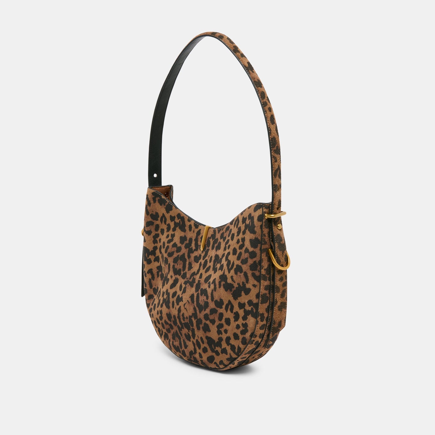 Bree Leopard Suede Shoulder Bag - Dolce Vita