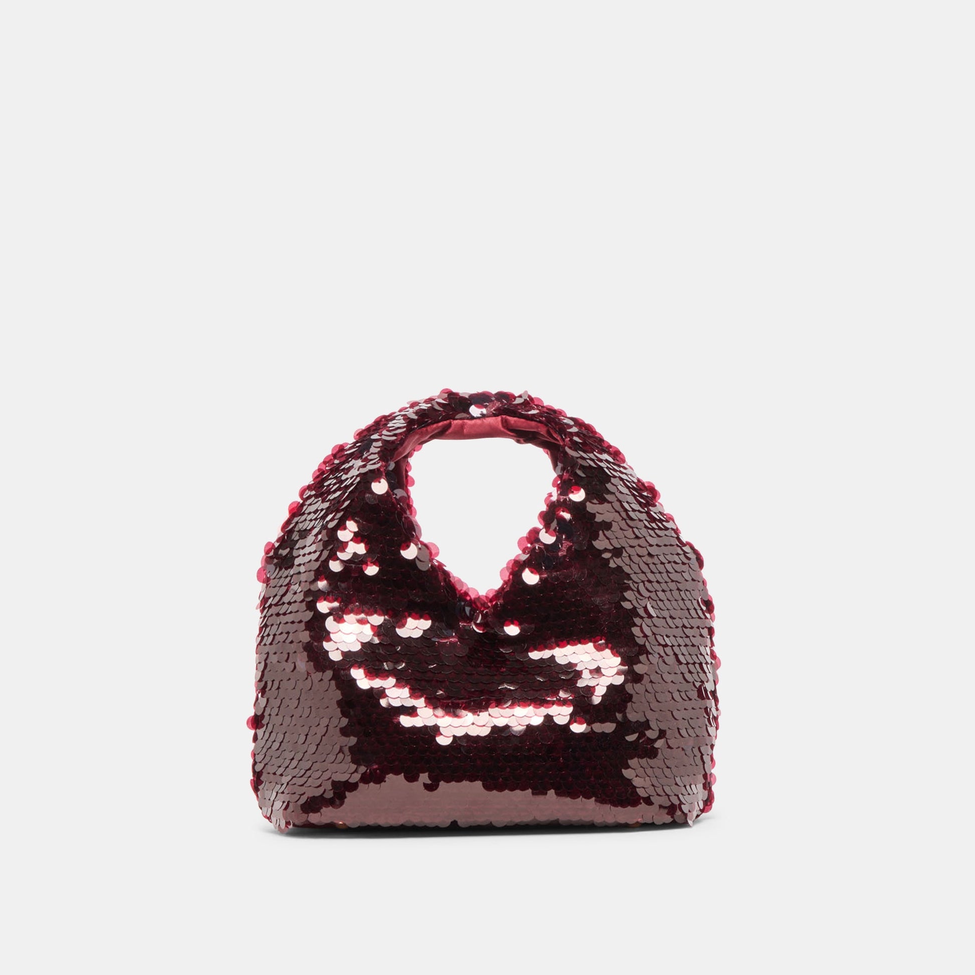 Dahlia Sequin Burgundy Sequin Handbag - Dolce Vita