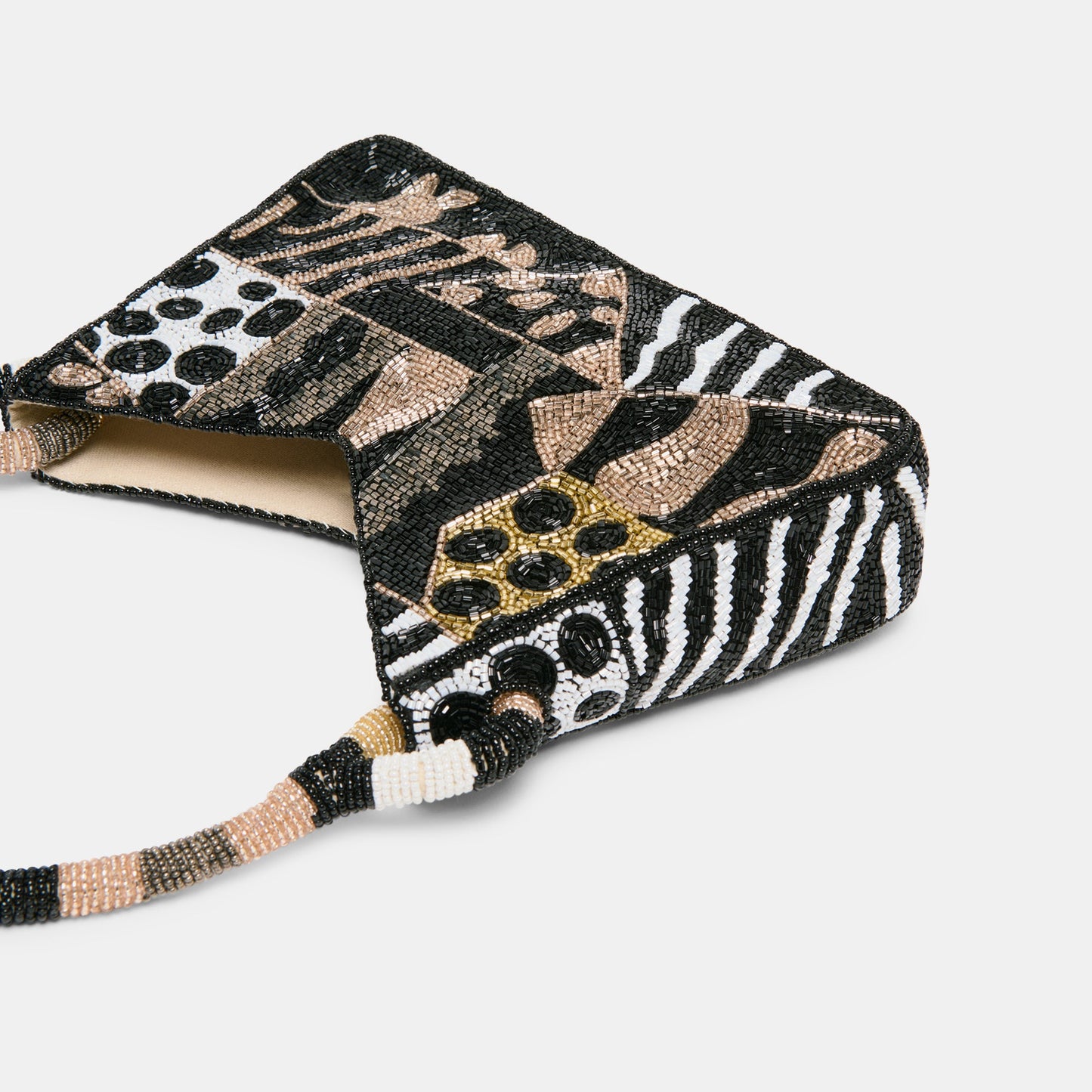 Amelia Dark Multi Beaded Shoulder Bag - Dolce Vita