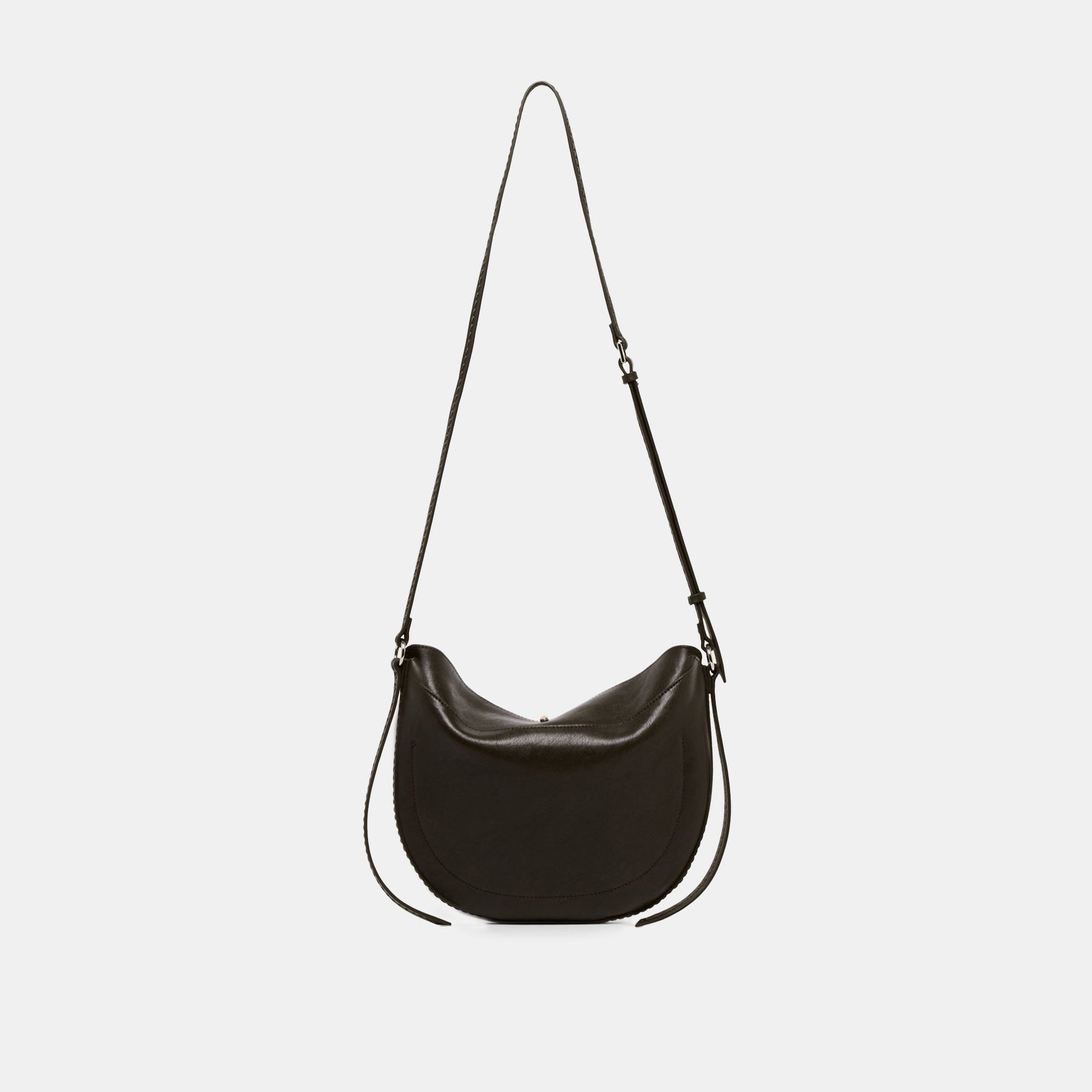 Bennett Espresso Suede Crossbody - Dolce Vita