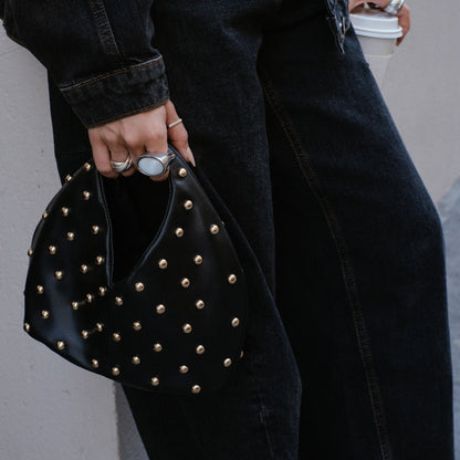 Dahlia Black Stella Handbag - Dolce Vita