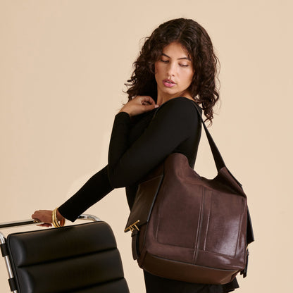 Arden Espresso Stella Tote - Dolce Vita
