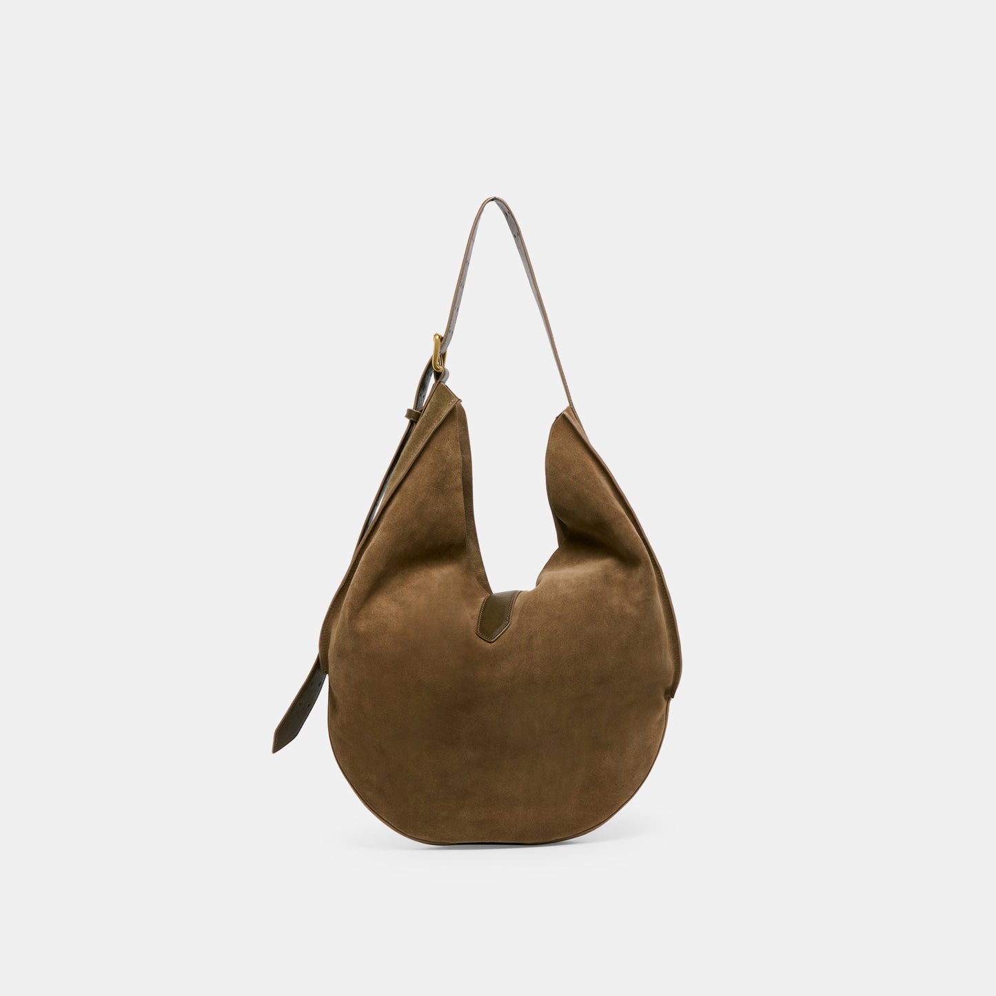 Oakley Olive Suede Tote - Dolce Vita