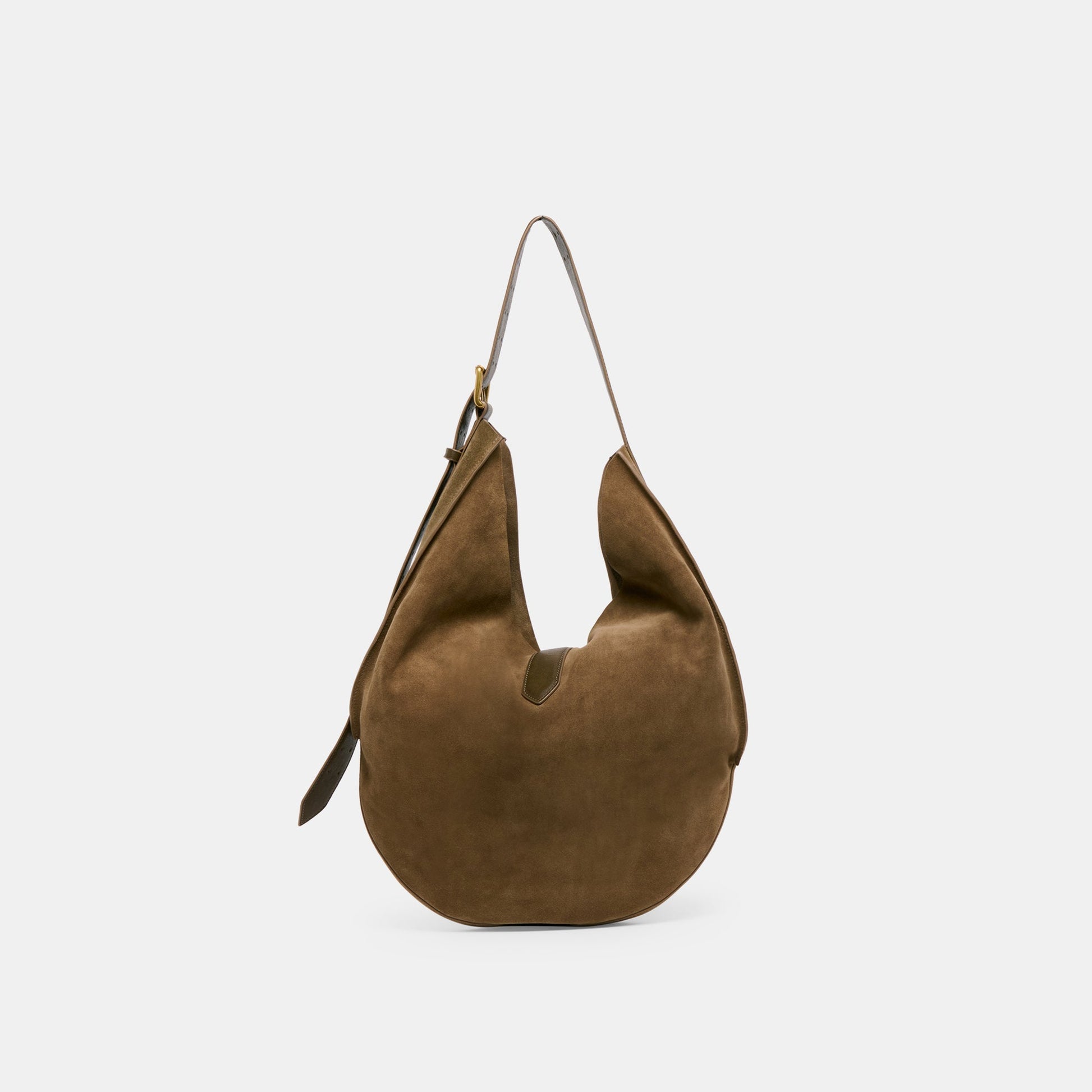 Oakley Olive Suede Tote - Dolce Vita