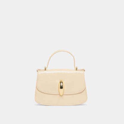 Lucia Creme Crackled Stella Crossbody - Dolce Vita