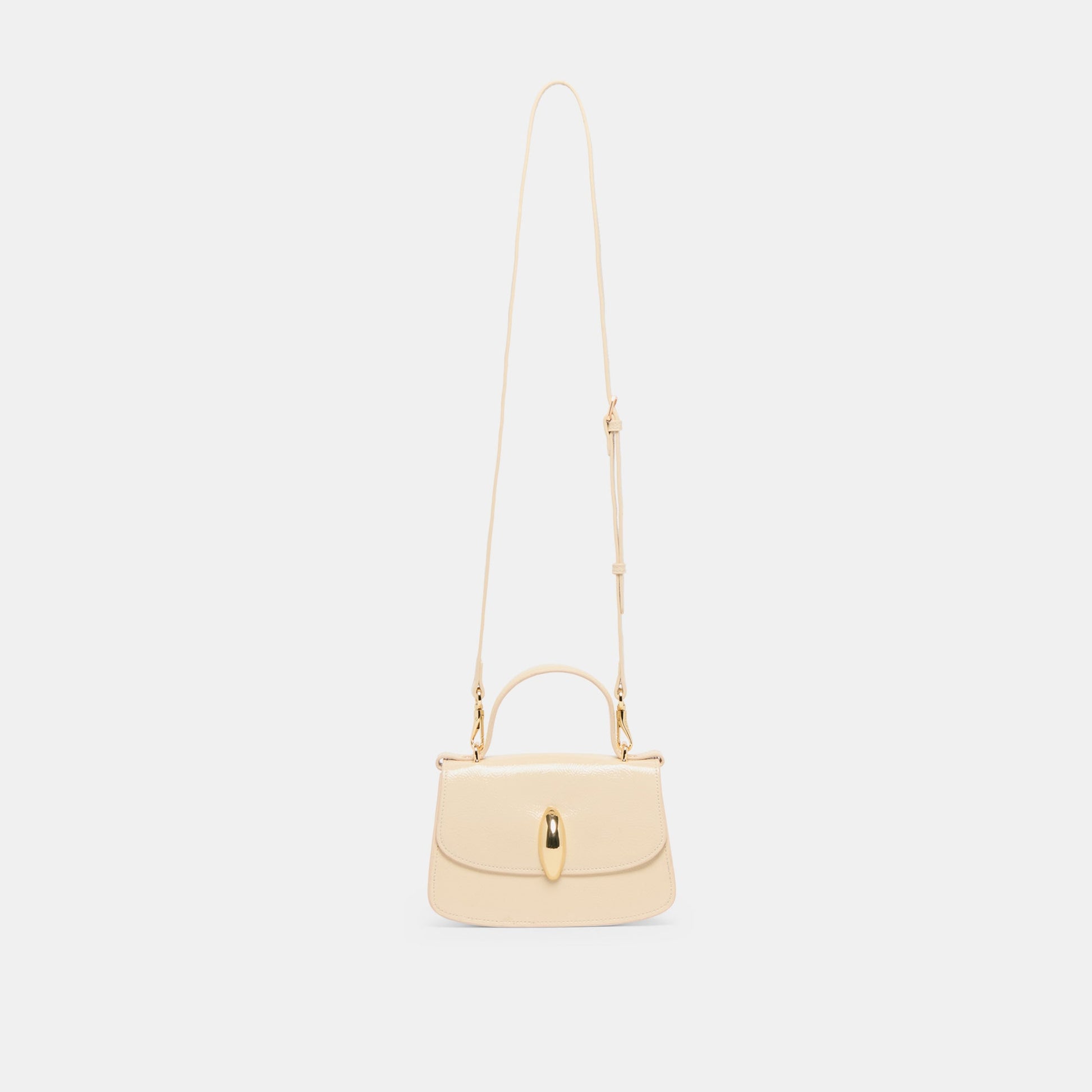 Lucia Creme Crackled Stella Crossbody - Dolce Vita