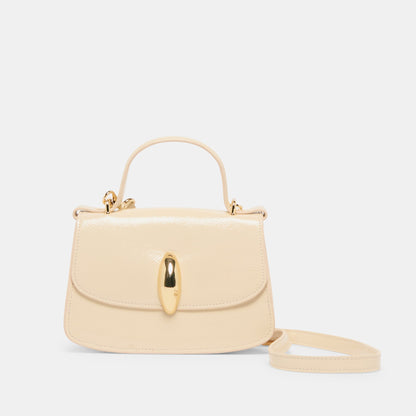 Lucia Creme Crackled Stella Crossbody - Dolce Vita