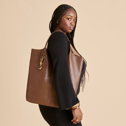 Auguste Brown Stella Tote - Dolce Vita