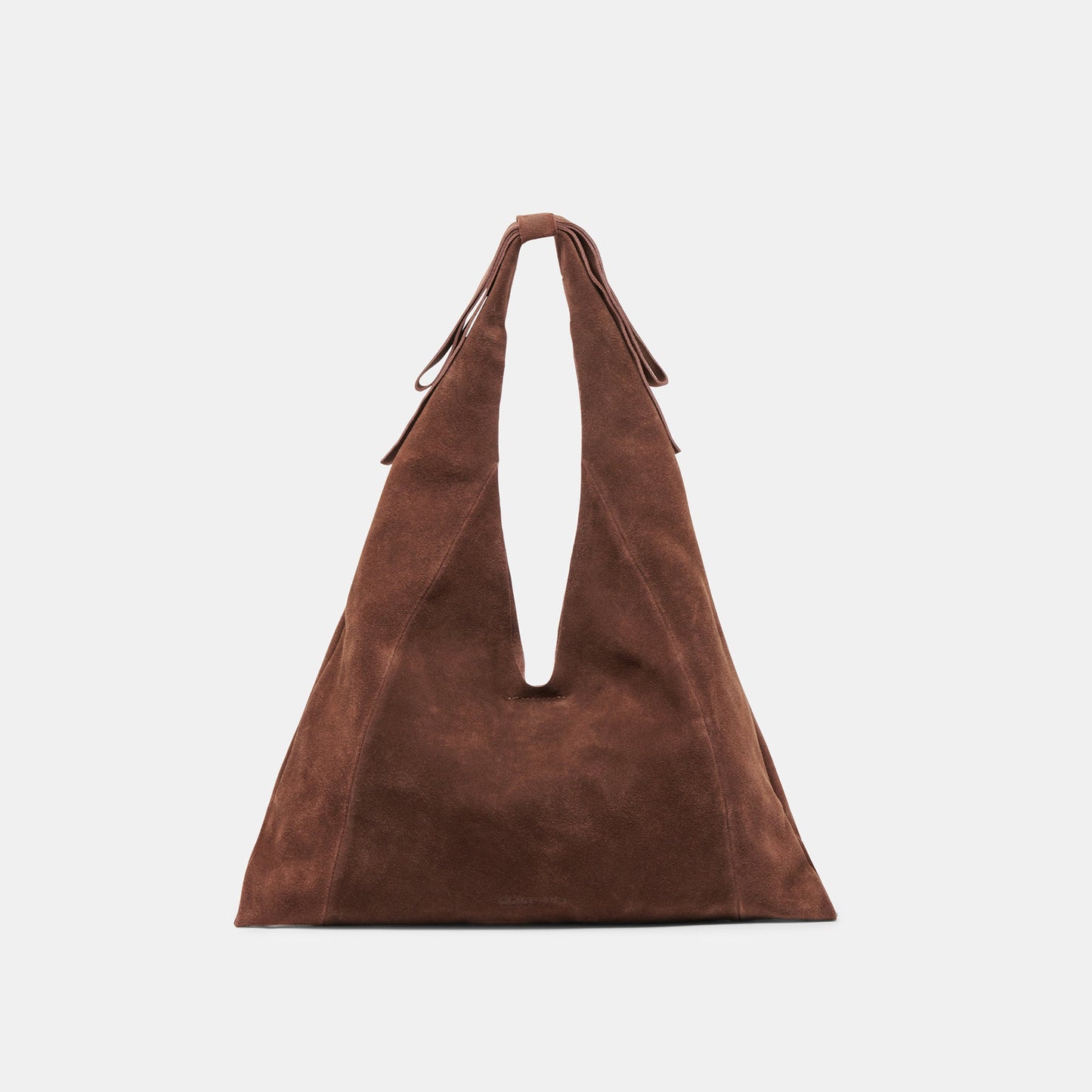 Marie Chocolate Suede Tote - Dolce Vita
