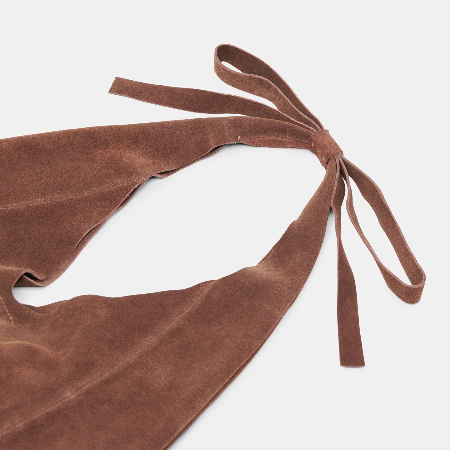 Marie Chocolate Suede Tote - Dolce Vita