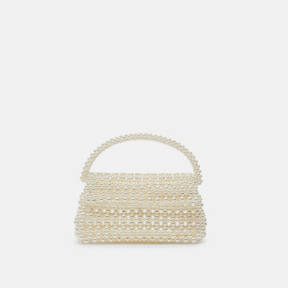 Elloise Handbag in Pearl - Dolce Vita Stylish Purse - Dolce Vita