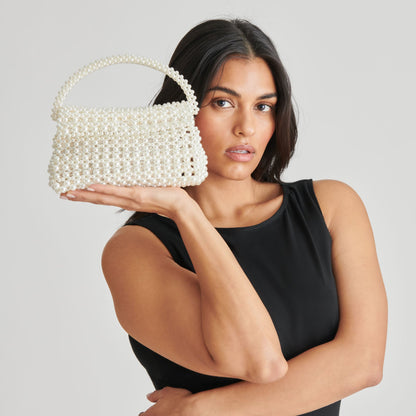 Elloise Handbag in Pearl - Dolce Vita Stylish Purse - Dolce Vita