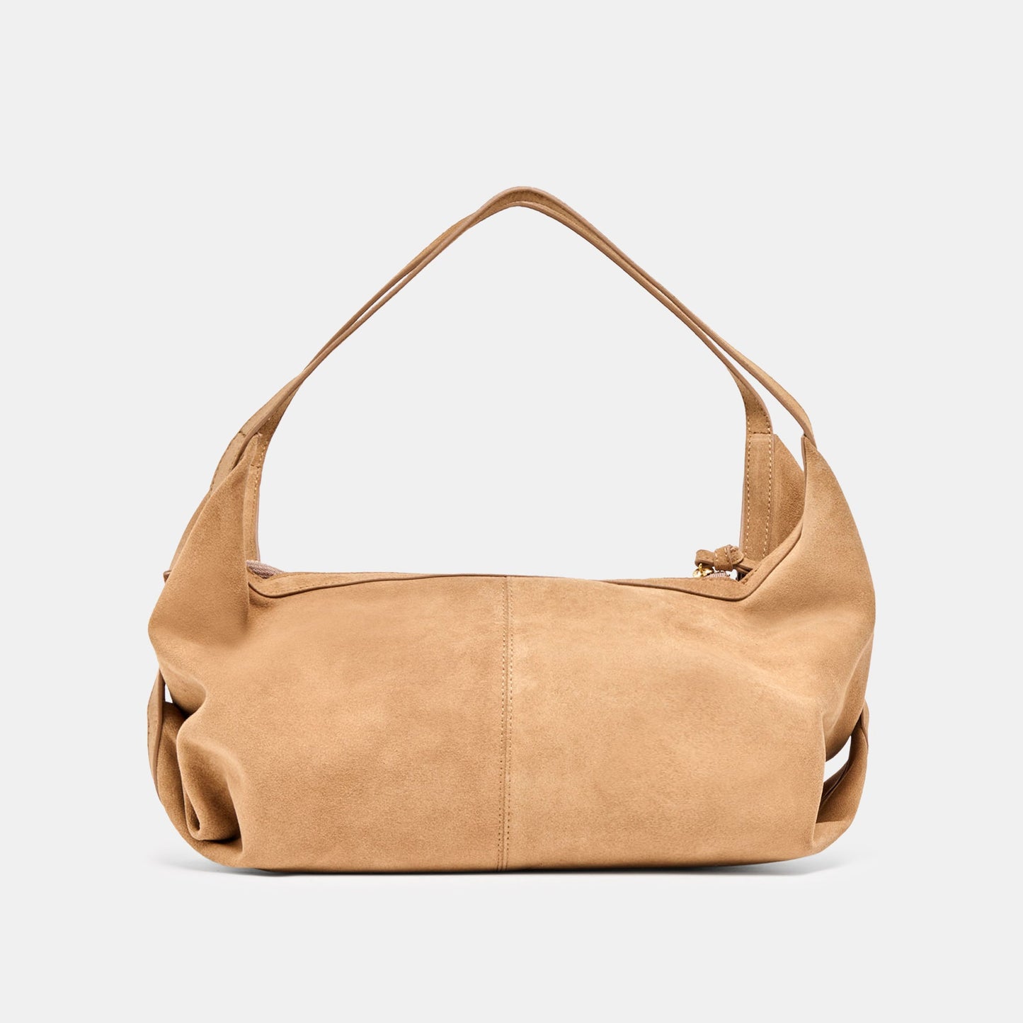 Billy Camel Suede Shoulder Bag - Dolce Vita