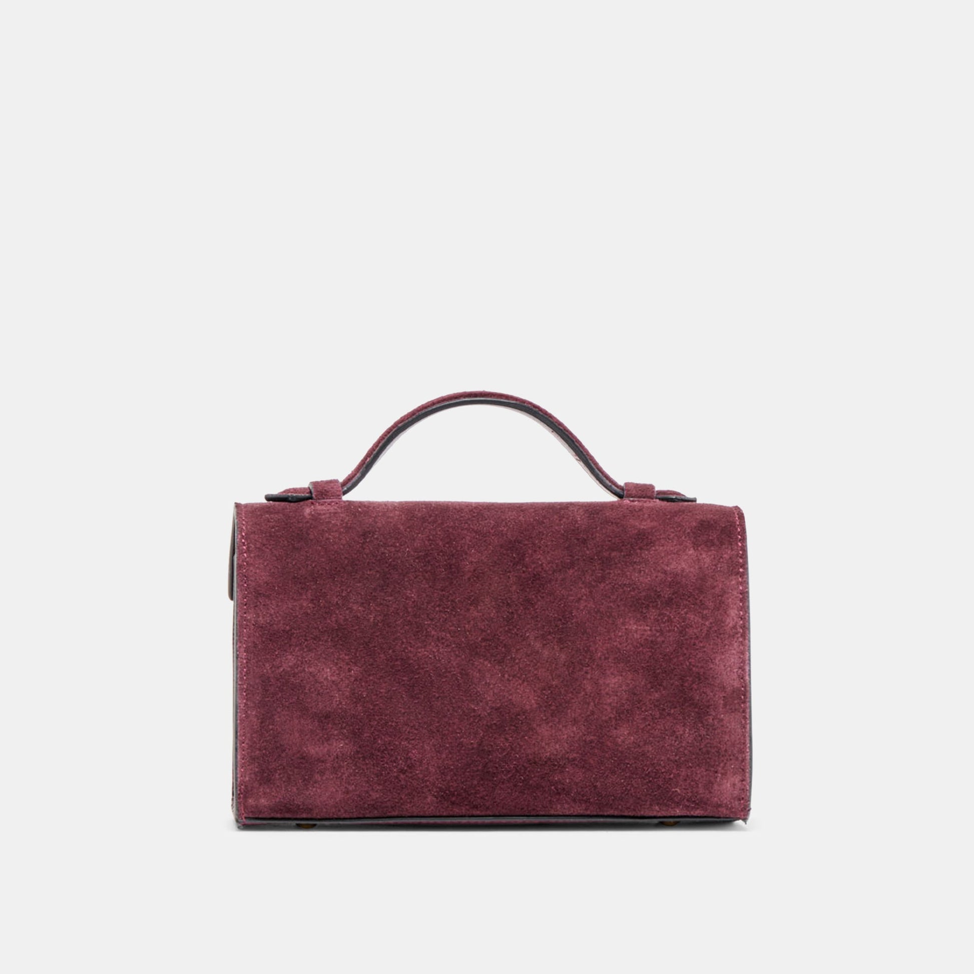 Zannone Burgundy Suede Crossbody - Dolce Vita