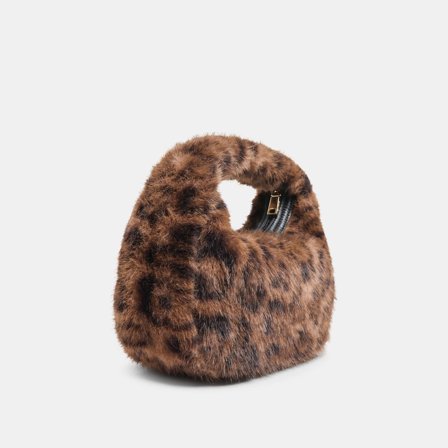 Frankie Leopard Plush Handbag - Dolce Vita